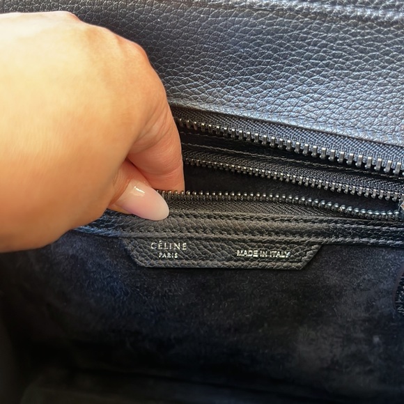 MICRO LUGGAGE HANDBAG IN DRUMMED CALFSKIN
BLACK - Picture 9 of 12